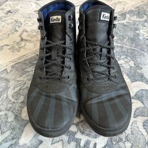 Keds Black Rain Ankle Boots/Shoe